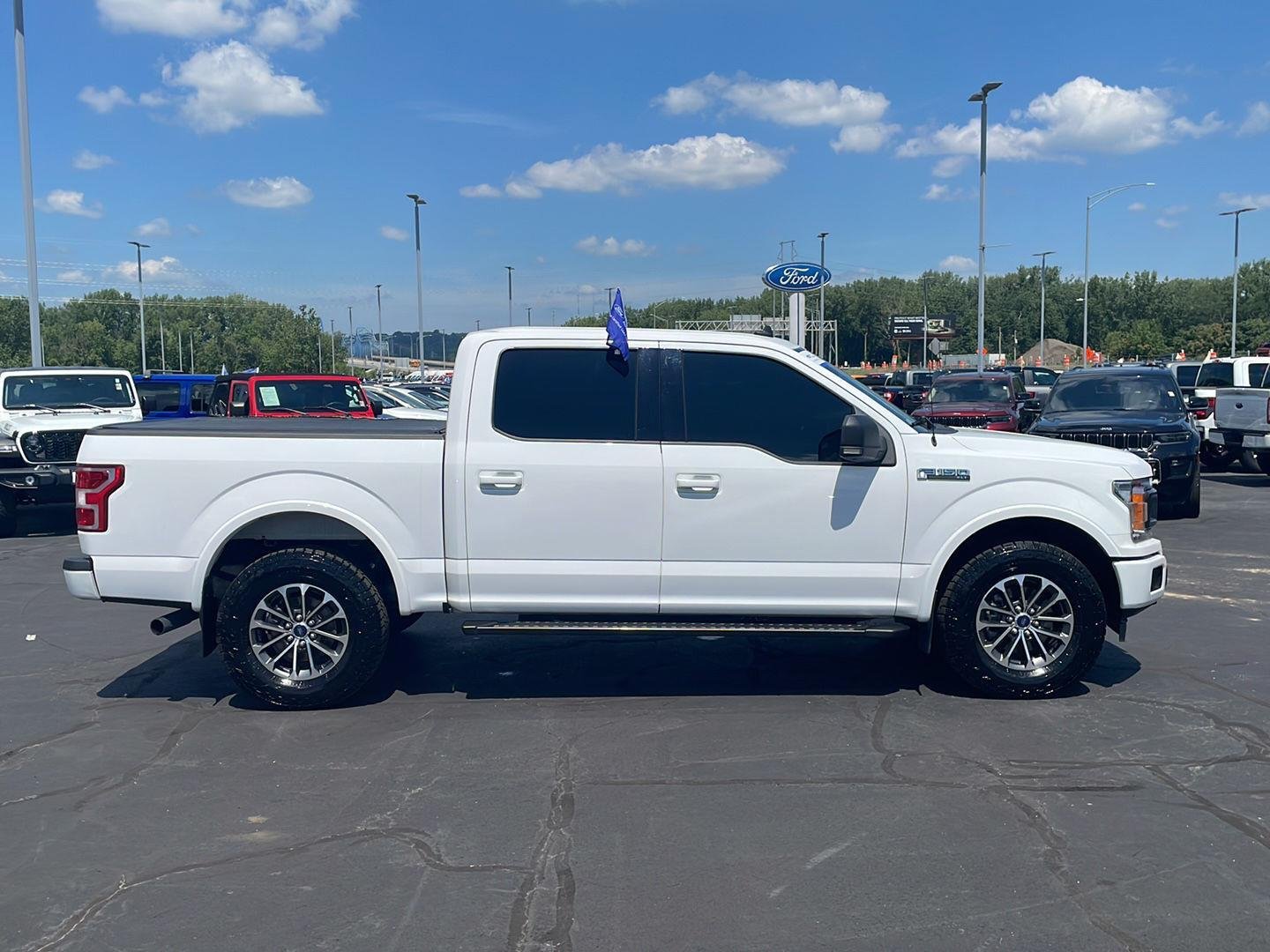 Certified Used 2020 Oxford White Ford XLT image 8