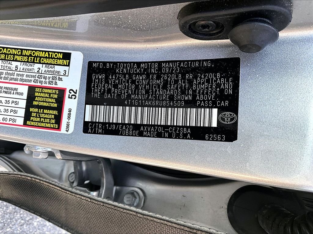 Used 2024 Silver Toyota SE image 35