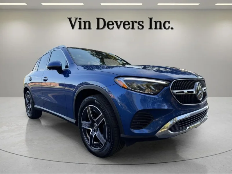 Certified Used 2026 Starling Blue Metallic Mercedes-Benz GLC 300 image 1