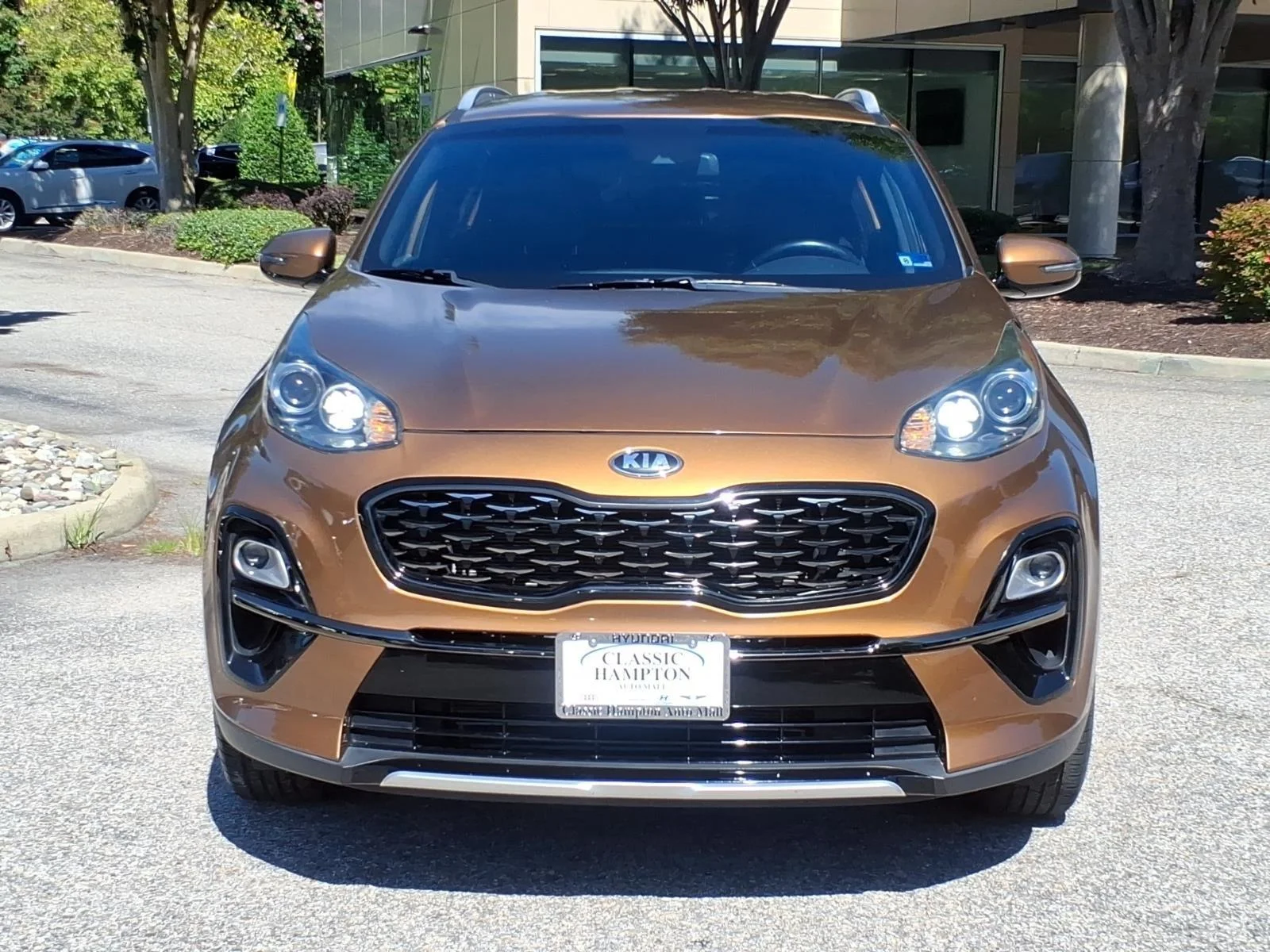 Used 2020 Burnished Copper Kia S image 2
