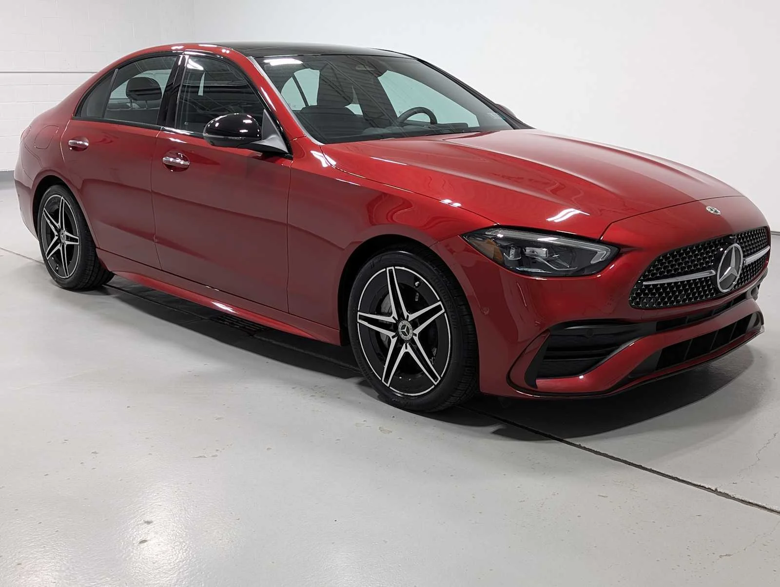Certified Used 2023 MANUFAKTUR Cardinal Red Metallic Mercedes-Benz C 300 image 6
