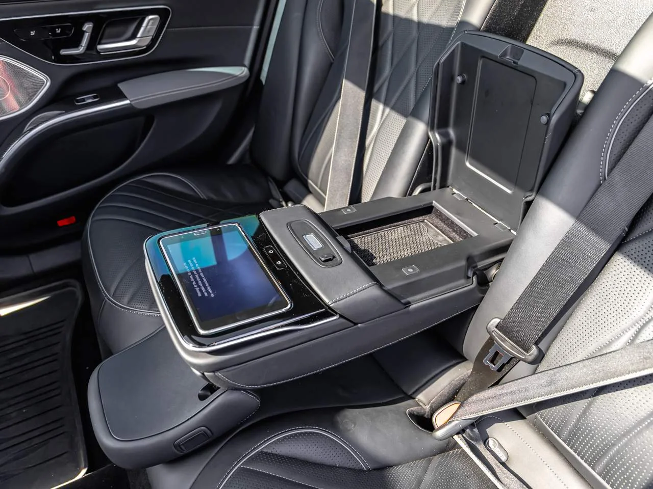 Used 2022 Obsidian Black Metallic Mercedes-Benz AMG® EQS image 33