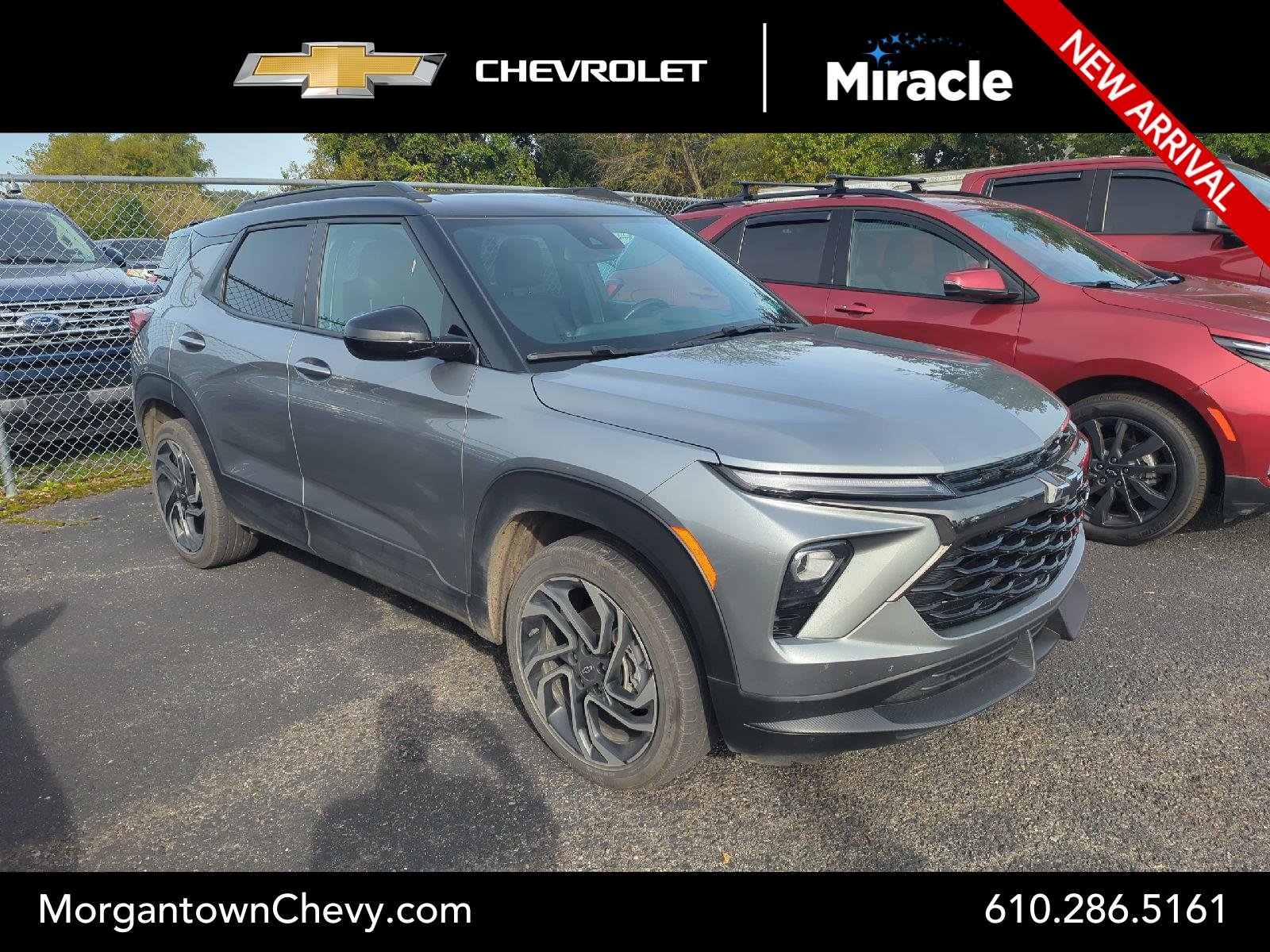 Used 2024 Sterling Gray Metallic Chevrolet RS image 1