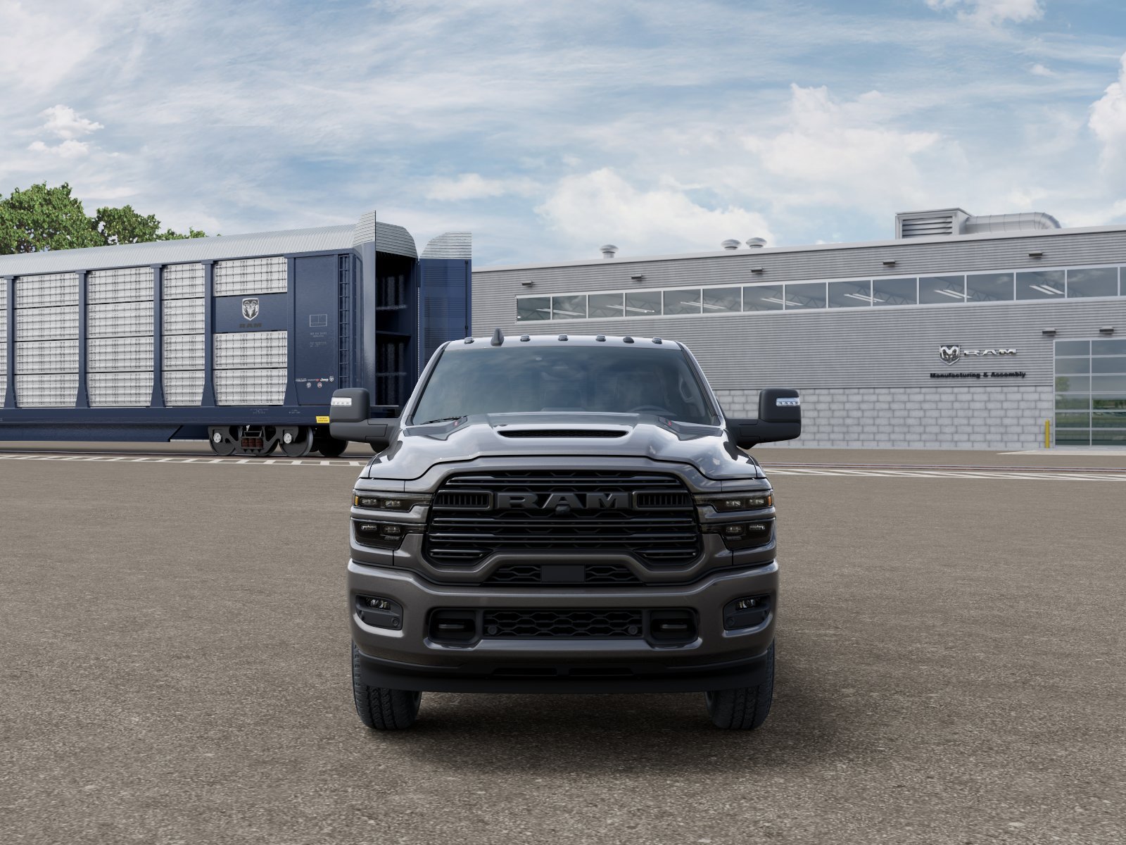 New 2026 Granite Crystal Metallic Clear-Coat Exterior Paint RAM Laramie image 6
