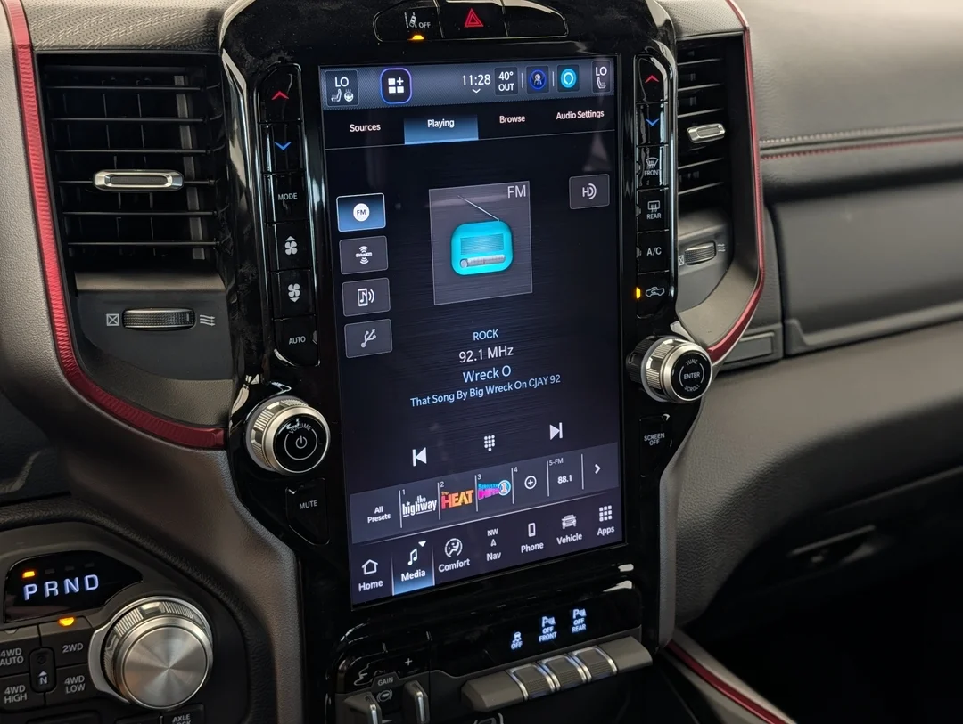 New 2026 White RAM Rebel - - 4x4 - 420HP Turbo I6 - Adaptive Cruise Control - Park Assist & More! image 23