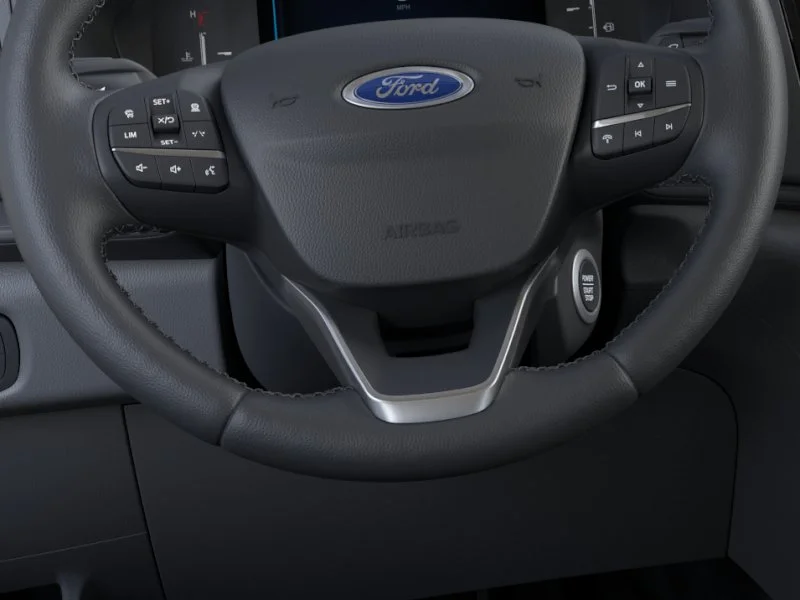 New 2026 Agate Black Metallic Ford Passenger Van XLT image 12