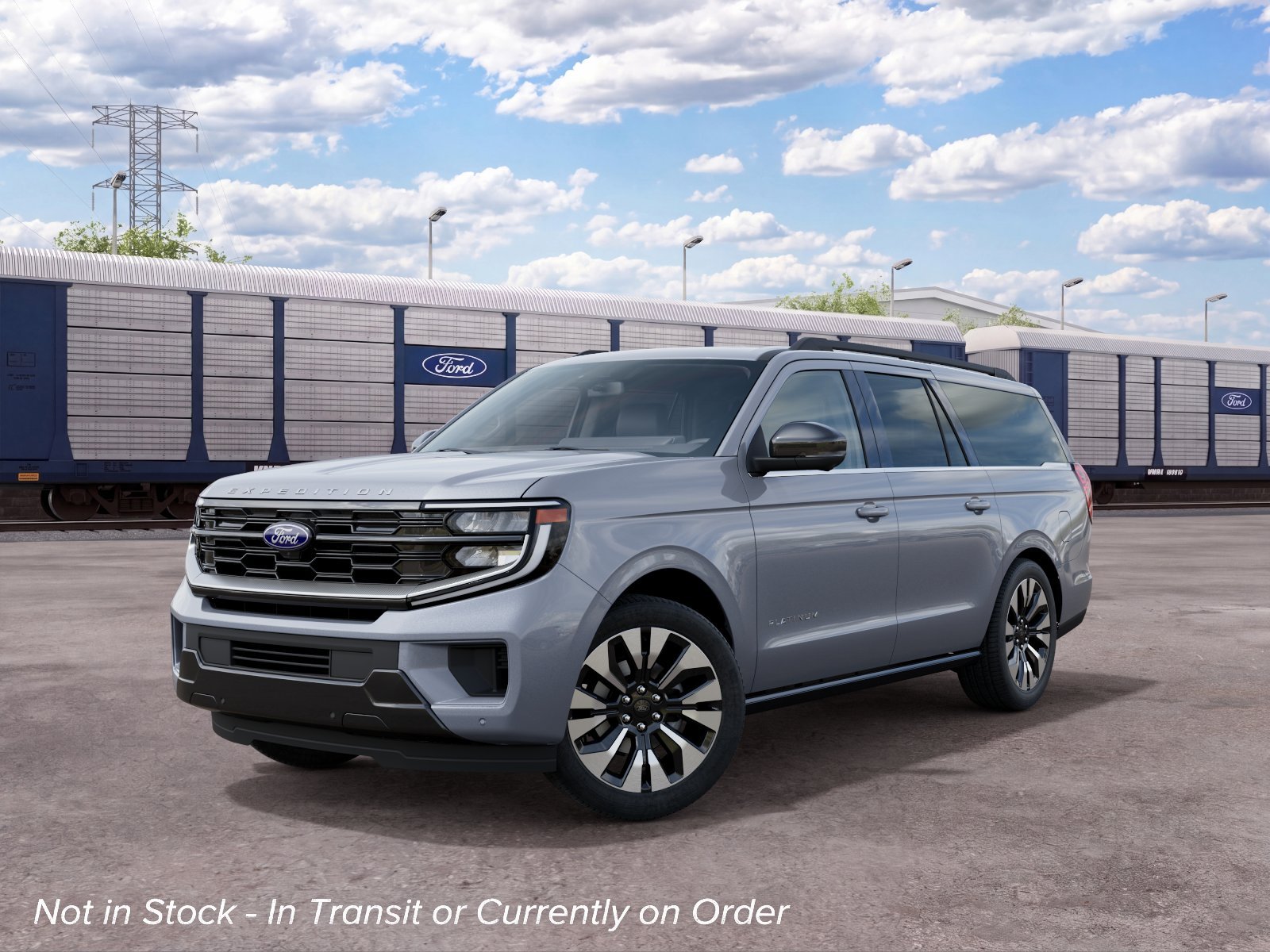 New 2027 Glacier Gray Metallic Tri-Coat Ford MAX Platinum image 2