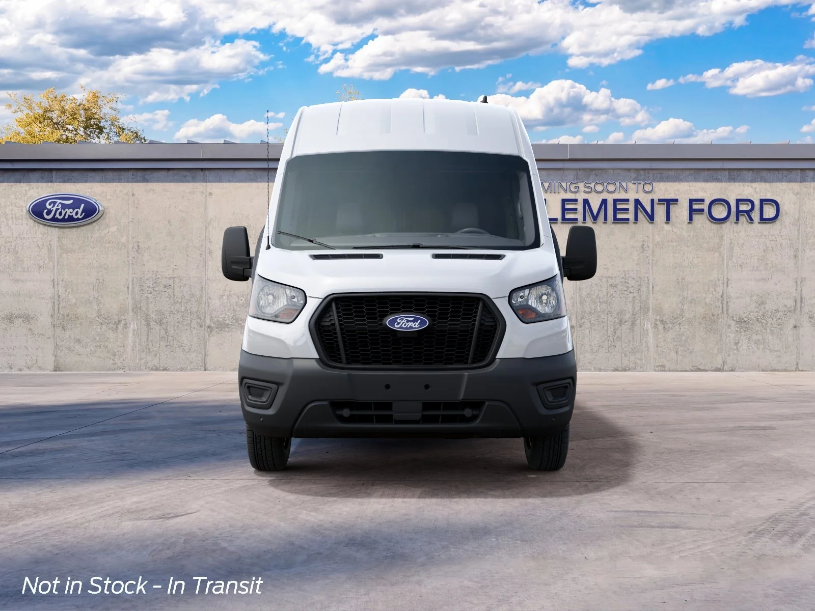 New 2027 Oxford White Ford Cargo Van image 3