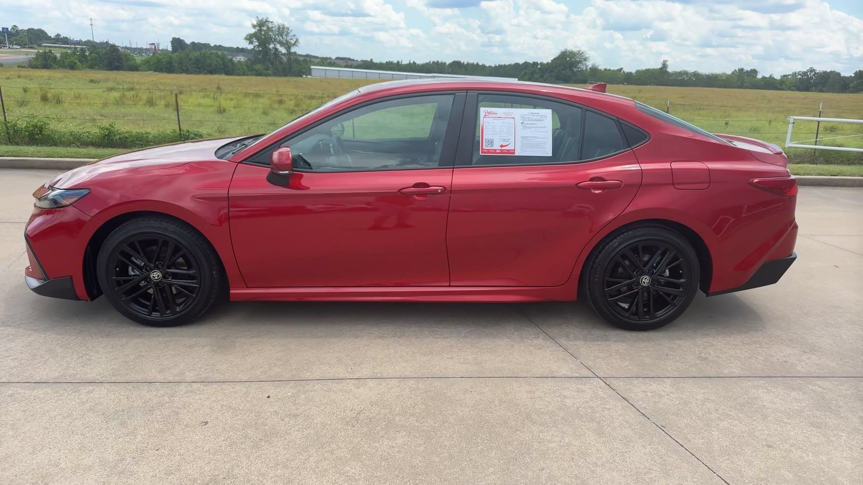 Used 2025 Red Toyota SE image 6