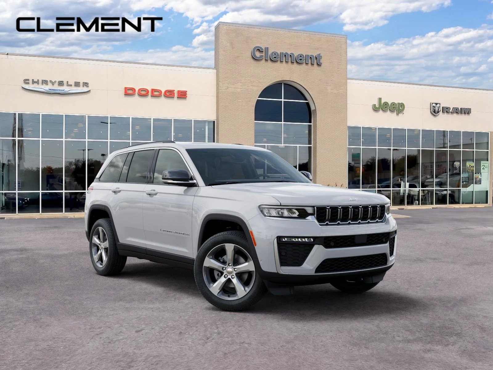 New 2026 Bright White Clear-Coat Exterior Paint Jeep Limited image 6