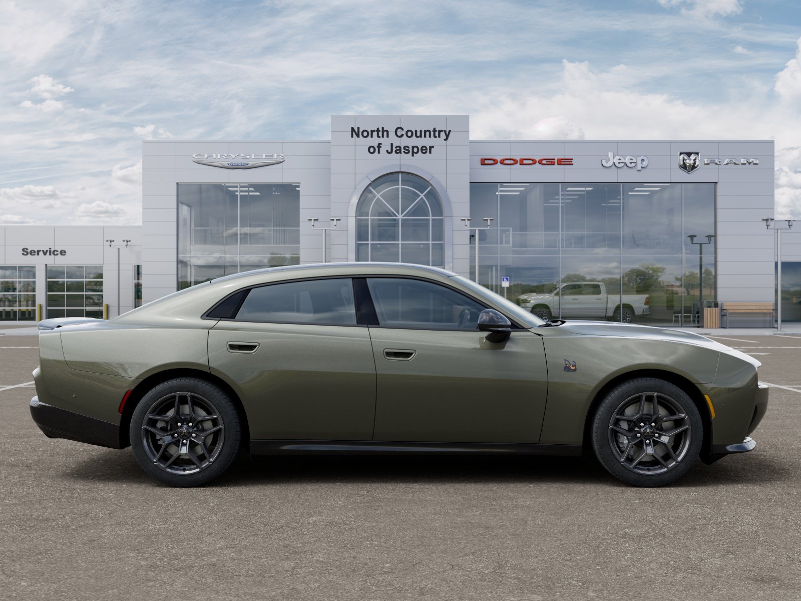 New 2026 Green Machine Exterior Paint Dodge R/T Scat Pack image 47