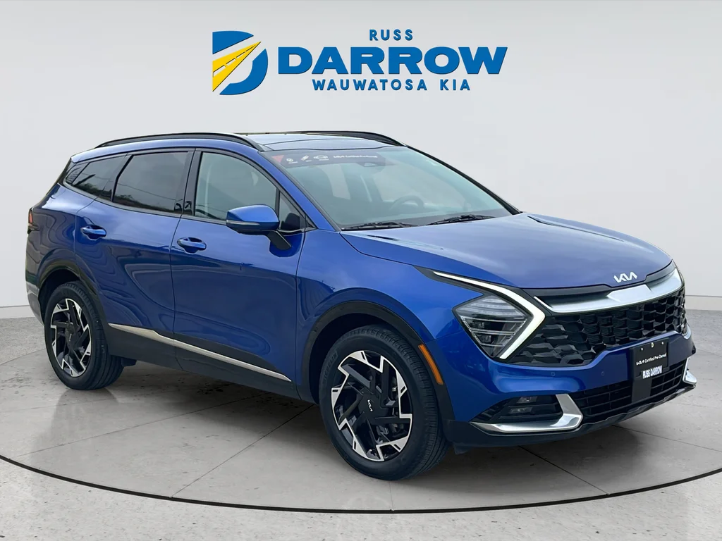 Used 2024 Blue Kia SX-Prestige image 7