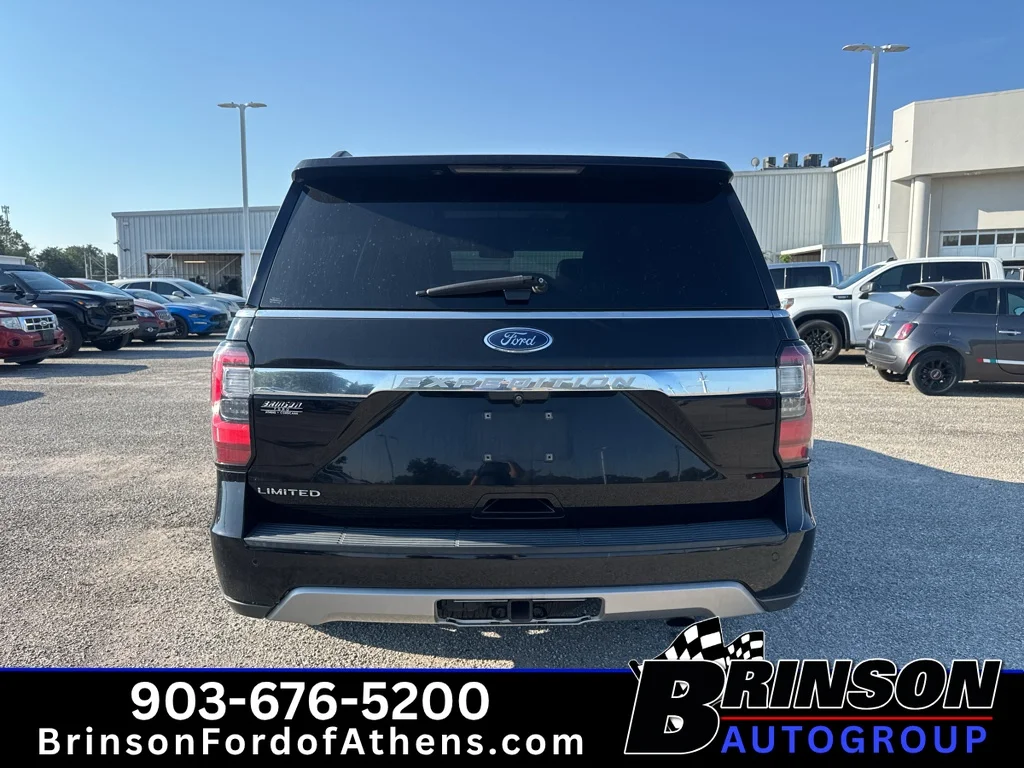 Used 2021 Agate Black Metallic Ford Limited image 6