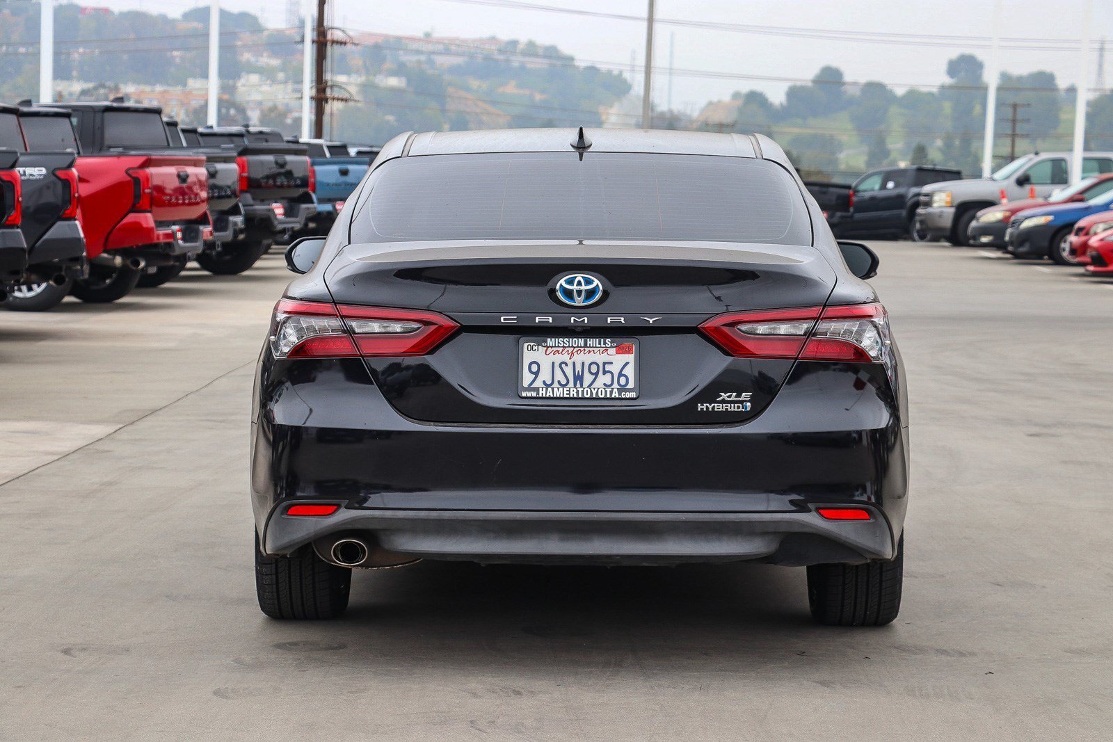 Used 2024 Midnight Black Metallic Toyota Hybrid XLE image 5