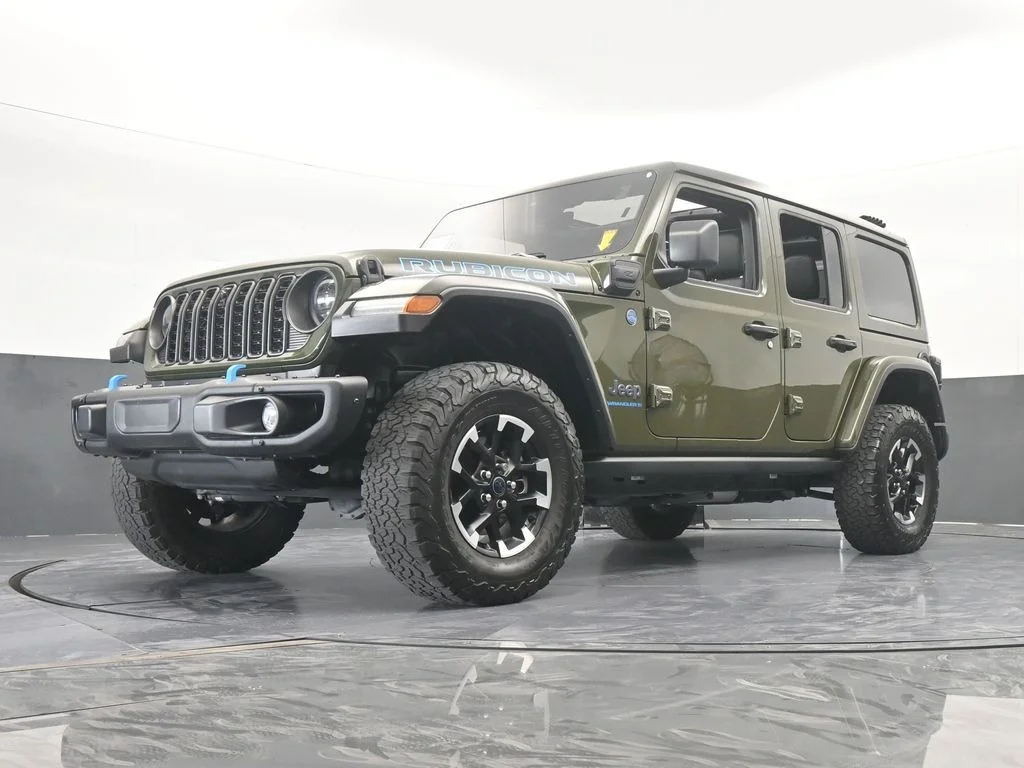 Used 2024 Sarge Green Clearcoat Jeep Rubicon 4xe image 64