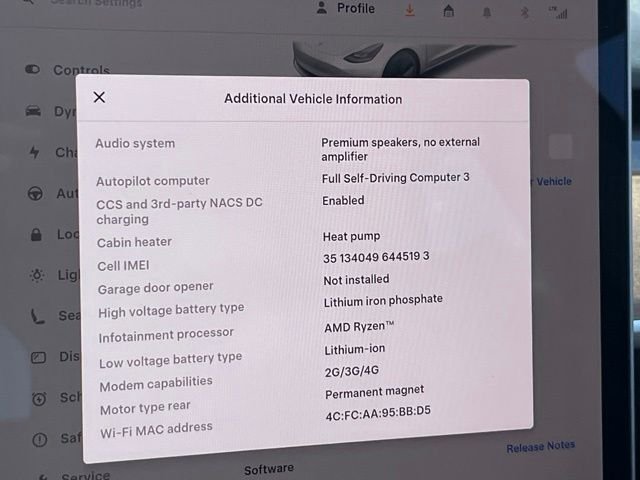 Used 2023 Pearl White Multi-Coat Tesla  image 17