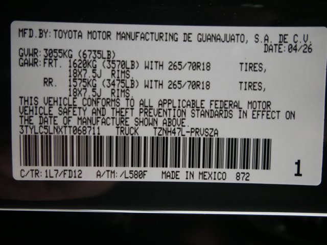 New 2026 Underground Toyota TRD Off-Road i-FORCE MAX image 30