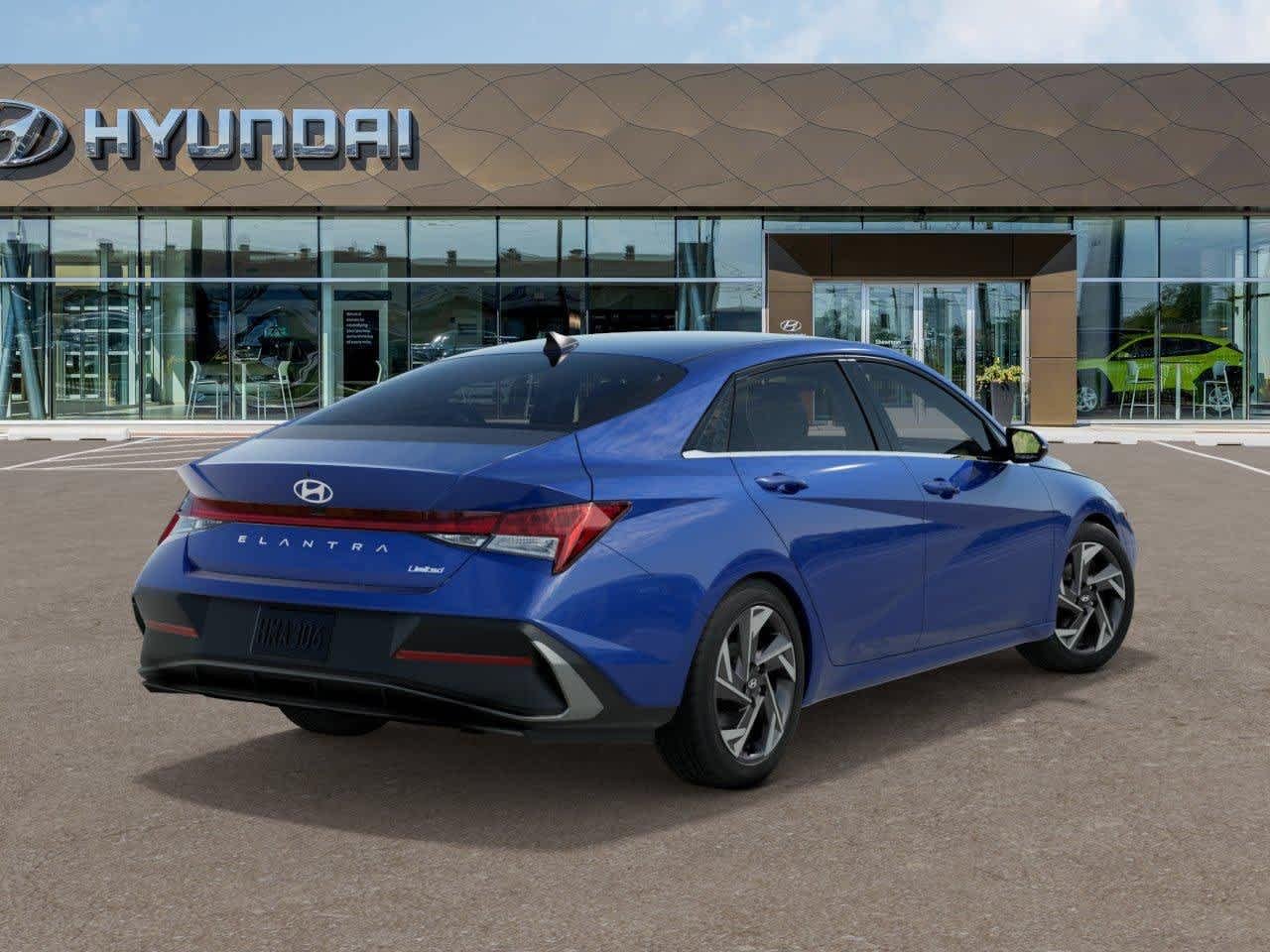 Used 2025 Intense Blue Hyundai Limited image 4