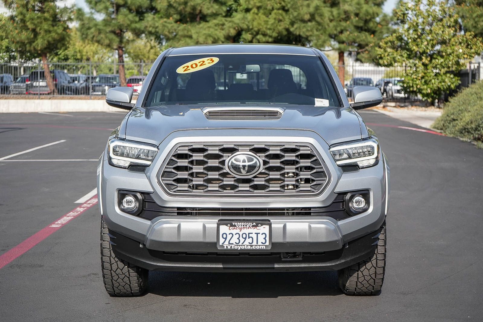 Used 2023 Celestial Silver Metallic Toyota TRD Sport image 2