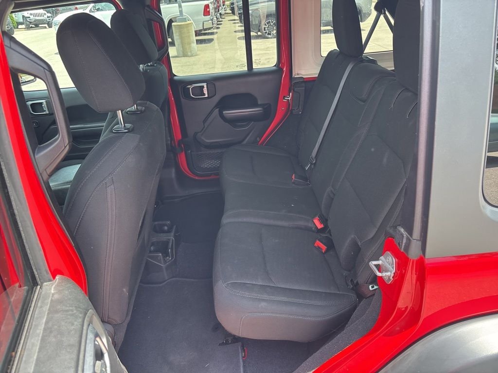 Certified Used 2018 Red Jeep Unlimited Sport S image 10