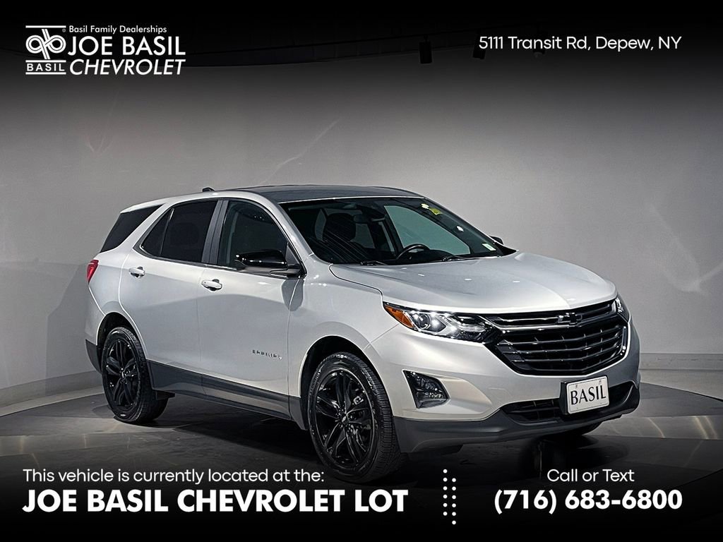 Used 2021 SILVER ICE METALLIC Chevrolet LT image 1