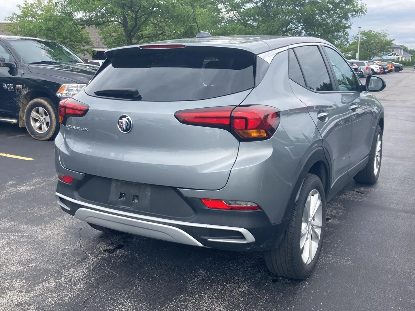 Used 2023 Moonstone Gray Metallic Buick Preferred image 6