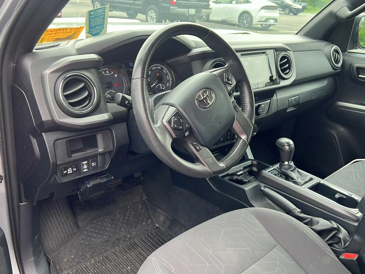 Used 2019 Silver Sky Metallic Toyota TRD Sport image 4