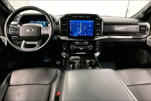 Used 2023 Agate Black Metallic Ford Lariat image 19