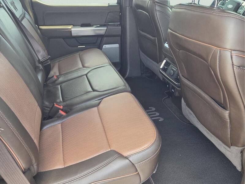 Used 2021 Agate Black Metallic FORD KING RANCH 4WD SUPERCREW 5.5