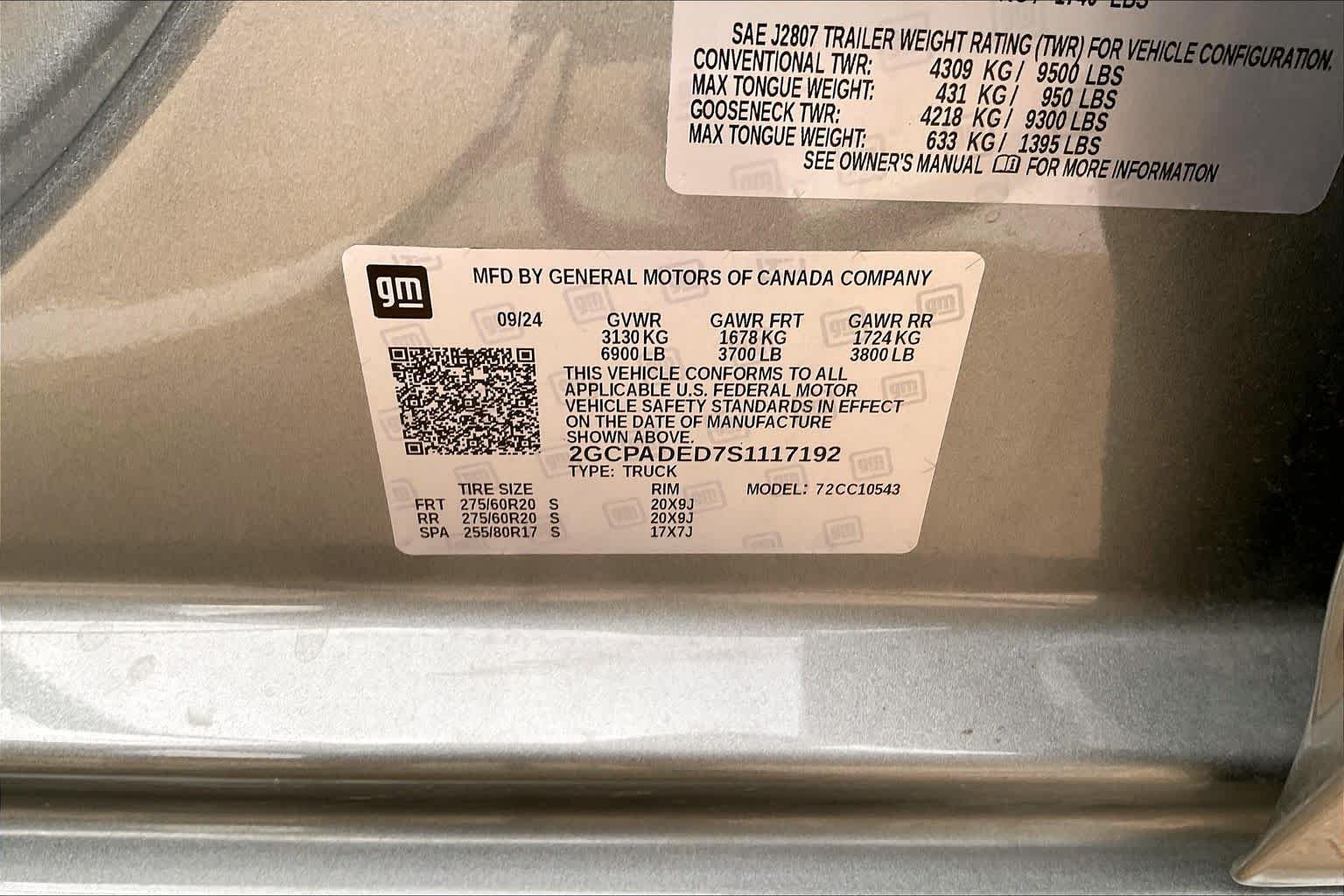 Certified Used 2025 Sterling Gray Metallic Chevrolet RST image 33