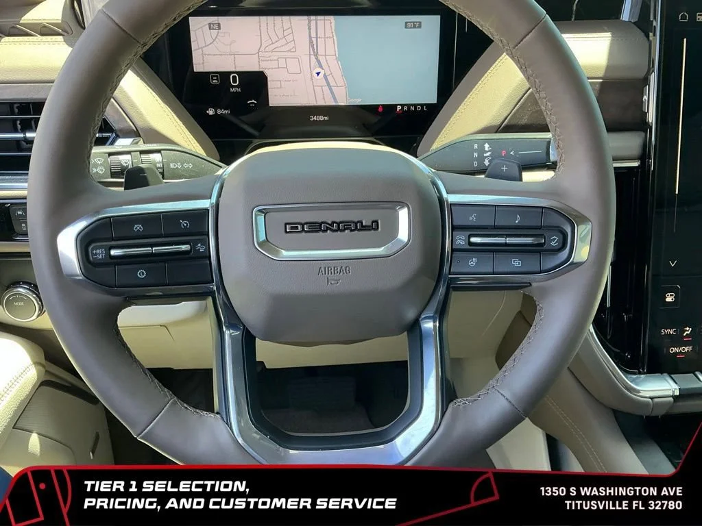 Certified Used 2026 Glacier White Tricoat GMC Denali image 15