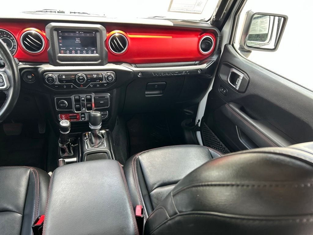 Used 2021 White Jeep Unlimited Rubicon image 12