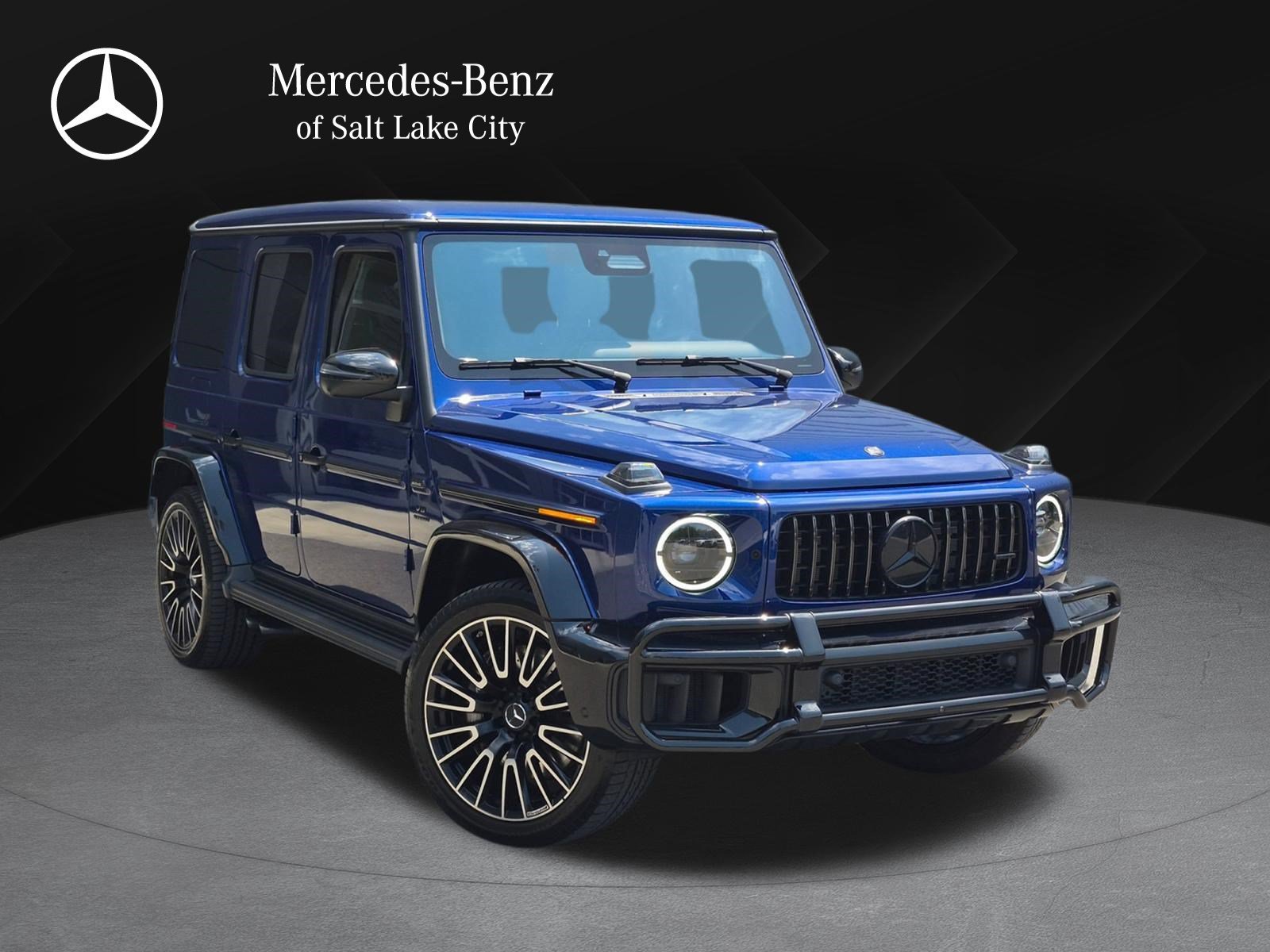 Used 2025 Brilliant Blue Metallic Mercedes-Benz AMG® G 63 image 1
