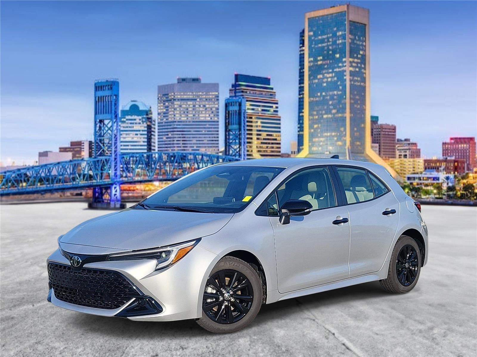 Used 2026 Classic Silver Metallic Toyota SE image 1