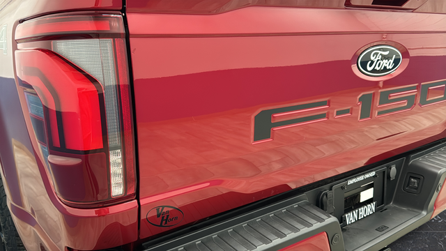 Used 2024 Rapid Red Metallic Tinted Clearcoat Ford Lariat image 45