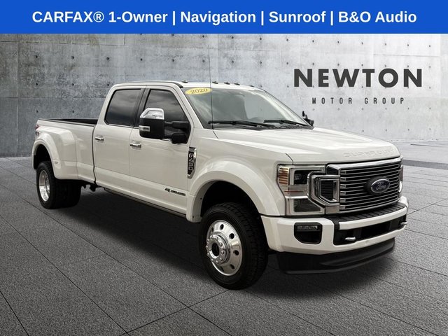 Pre-Owned 2020 Ford F-450 Platinum 4WD 4 Door Crew Cab Long Bed Truck