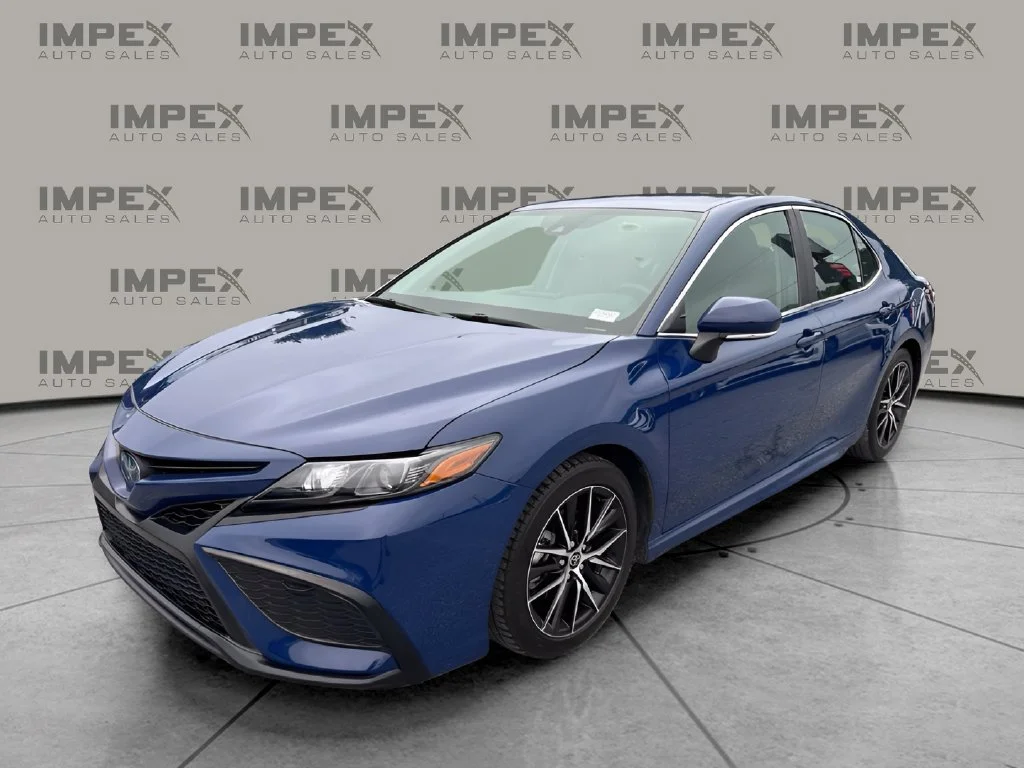 Used 2023 Blue Toyota SE image 1