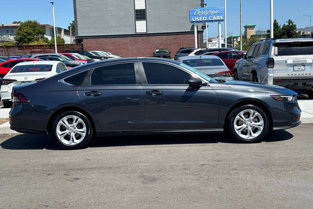 Certified Used 2025 Meteorite Gray Metallic Honda LX image 3