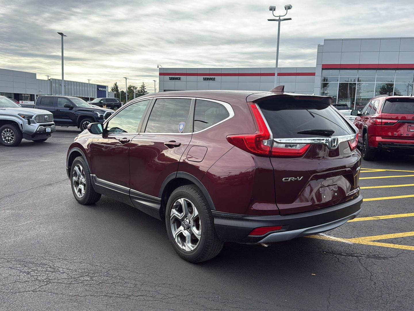 Used 2019 Basque Red Pearl II Honda EX-L image 5