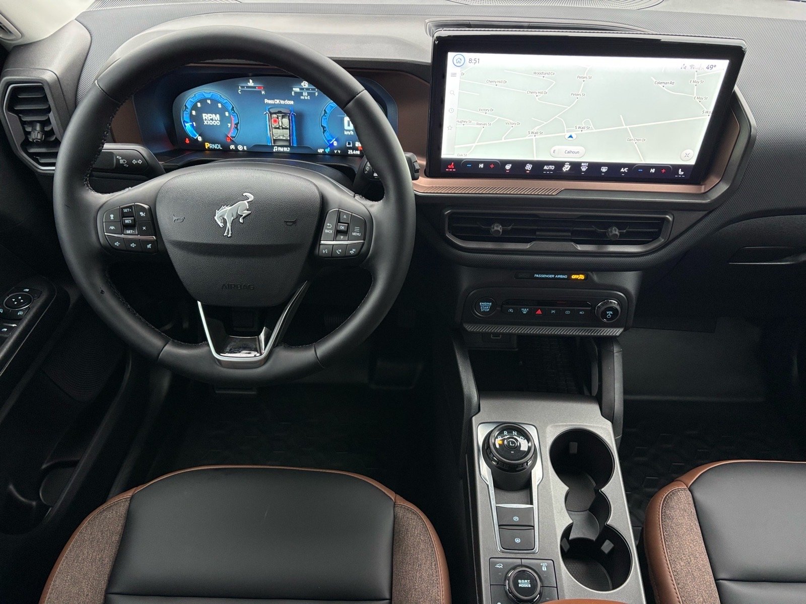 New 2025 Carbonized Gray Metallic Ford Outer Banks® image 13