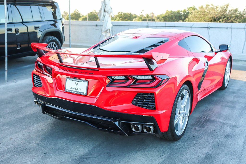 Used 2023 Torch Red Chevrolet Stingray image 9