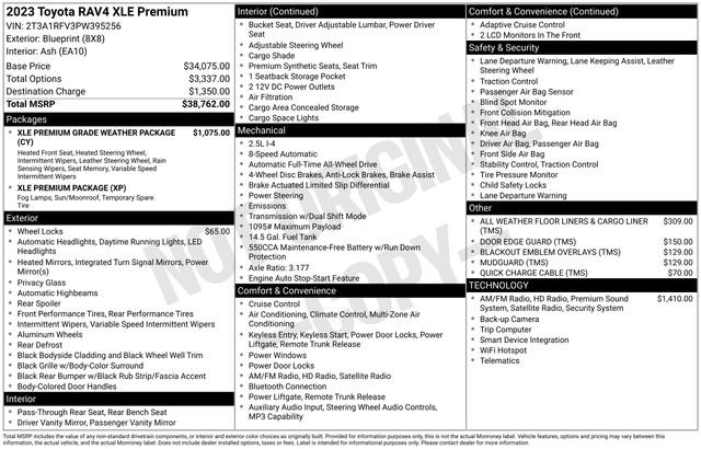 Used 2023  Toyota XLE Premium image 31