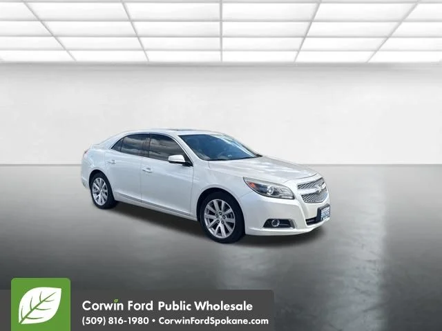 Used 2013 White Diamond Clearcoat Chevrolet LTZ image 1