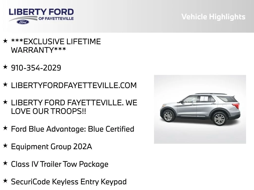 Certified Used 2023 Silver Metallic Ford XLT image 5