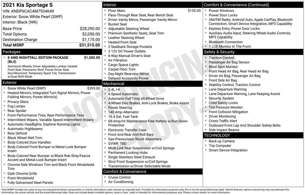 Used 2021  Kia S image 9