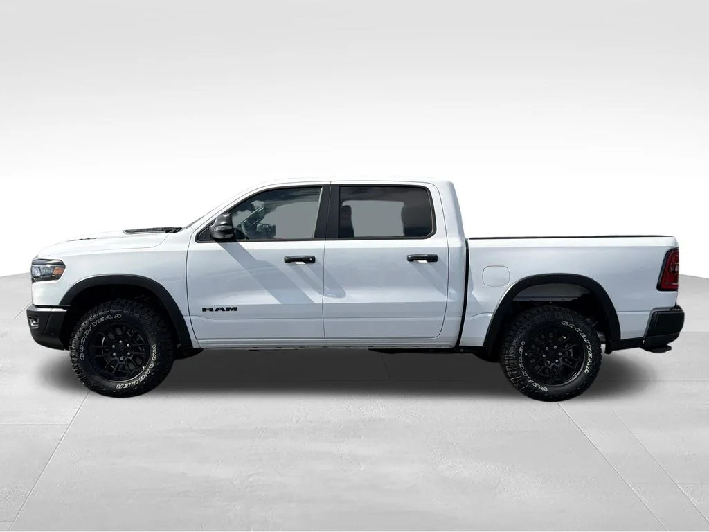 New 2026 Bright White Clear-Coat Exterior Paint RAM Rebel image 3