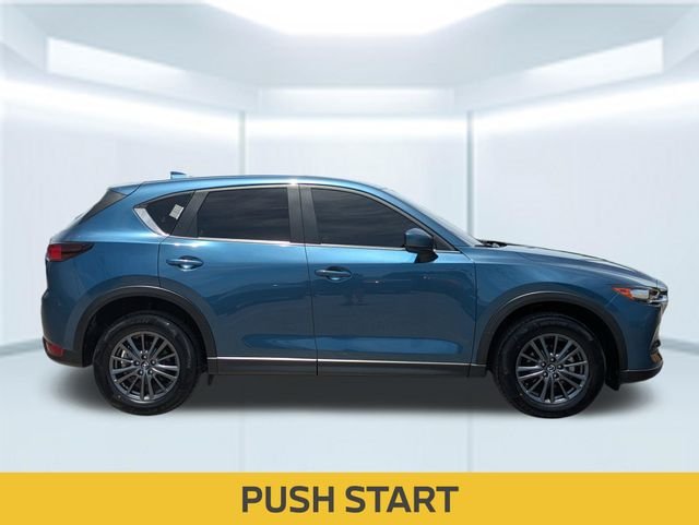 Used 2021 Blue Mazda Touring image 8