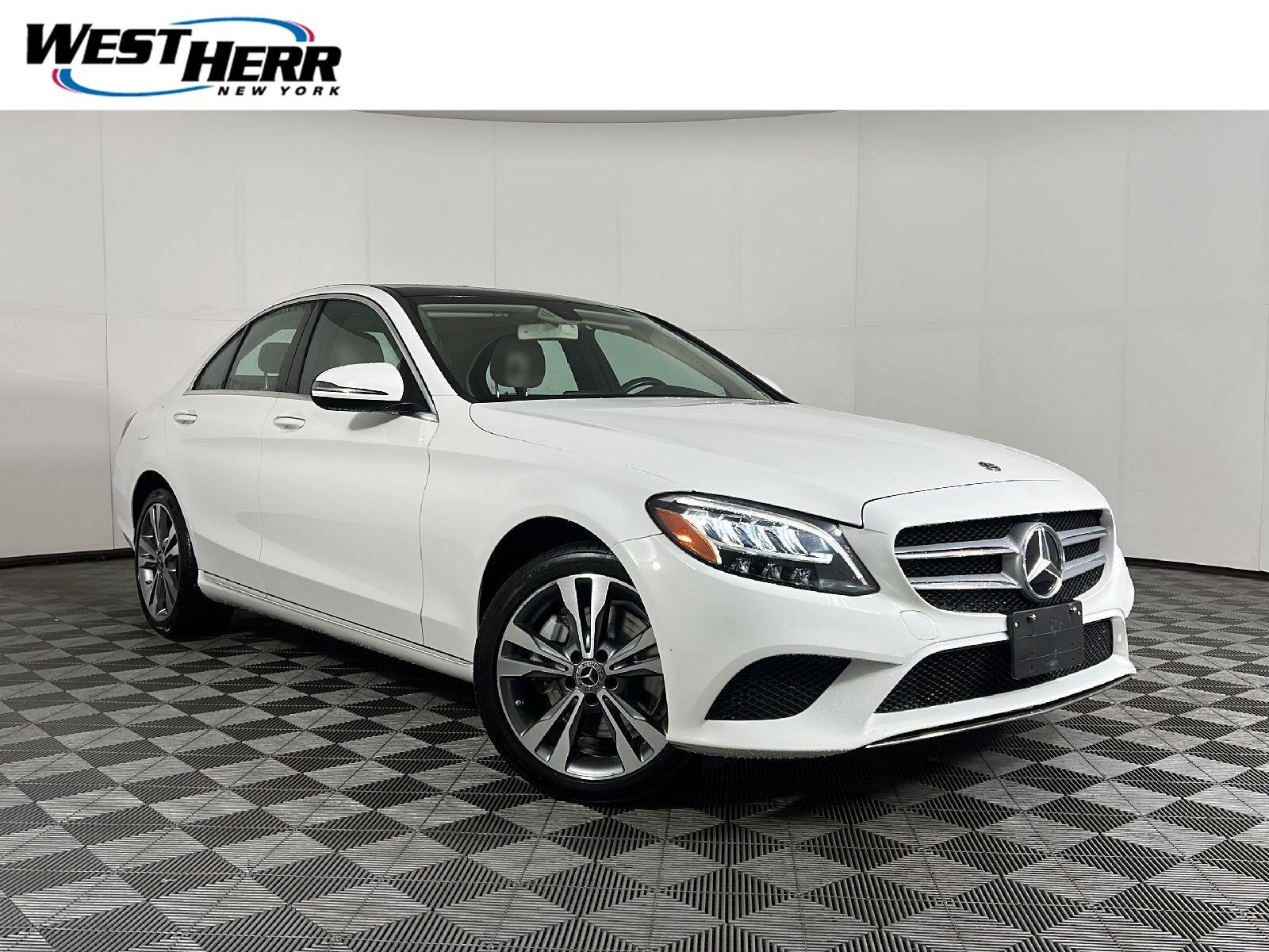 Used 2019 Polar White Mercedes-Benz C 300 image 1