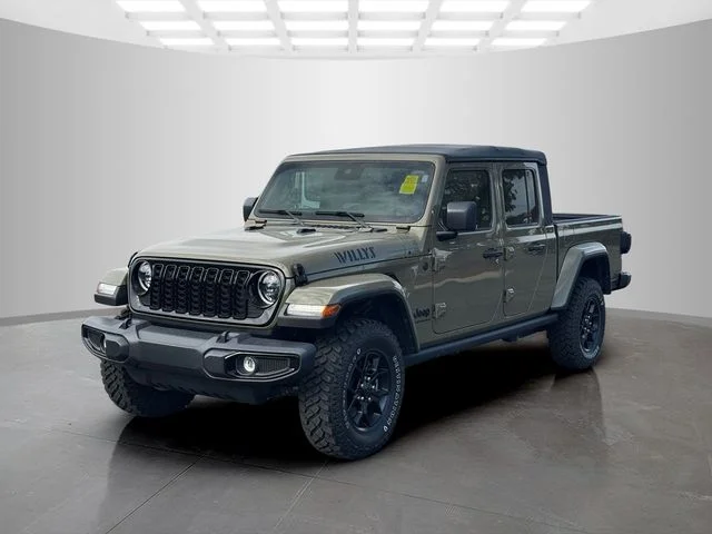 Certified Used 2025 Green Jeep Willys image 3
