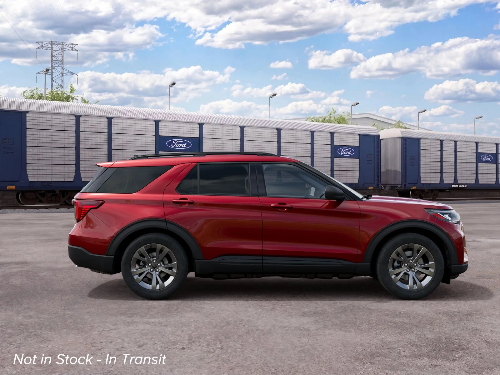 New 2027 Ruby Red Metallic Tinted Clearcoat Ford Active image 5